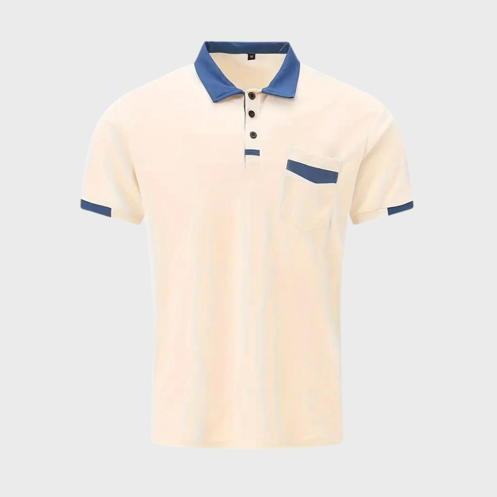 Polo T-Shirt | Korte Mouw | Knoop Hals | Kraag T-Shirt | Heren Shirts-Hallo Susanne