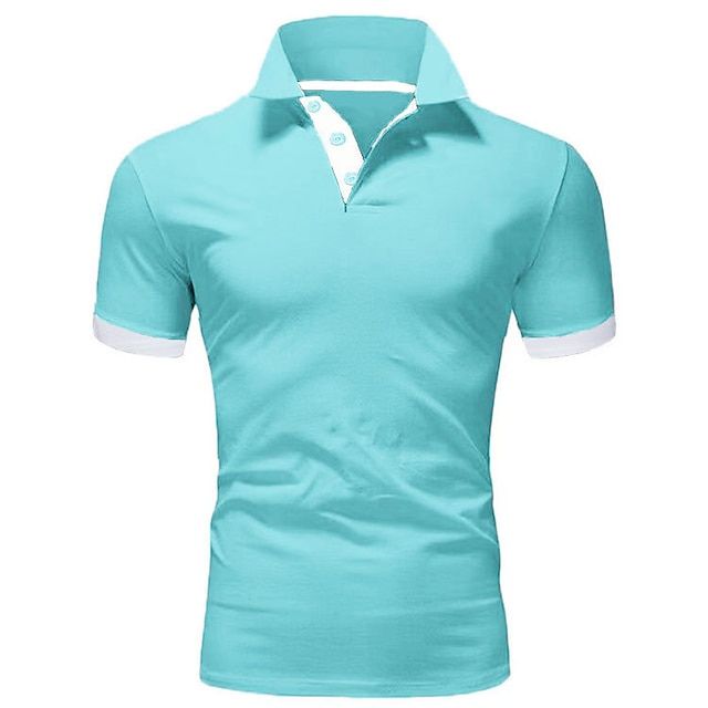 Polo T-Shirt | Korte Mouw | Kraag | Polo Shirt | Heren Shirts-Hallo Susanne