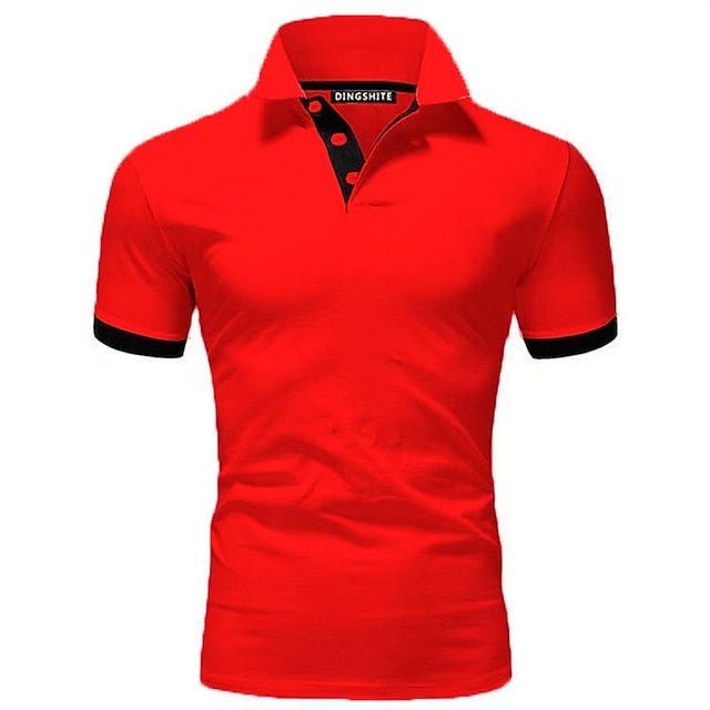 Polo T-Shirt | Korte Mouw | Kraag | Polo Shirt | Heren Shirts-Hallo Susanne