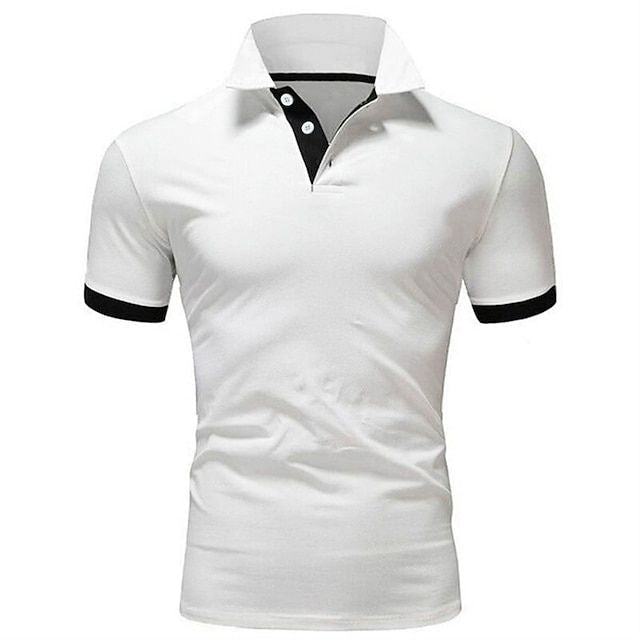 Polo T-Shirt | Korte Mouw | Kraag | Polo Shirt | Heren Shirts-Hallo Susanne