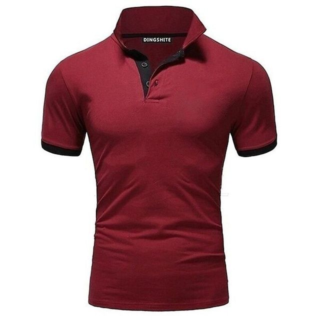 Polo T-Shirt | Korte Mouw | Kraag | Polo Shirt | Heren Shirts-Hallo Susanne
