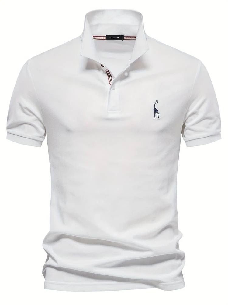 Polo T-Shirt - Kraag - Korte Mouw - Poloshirt - Herenkleding-Hallo Susanne