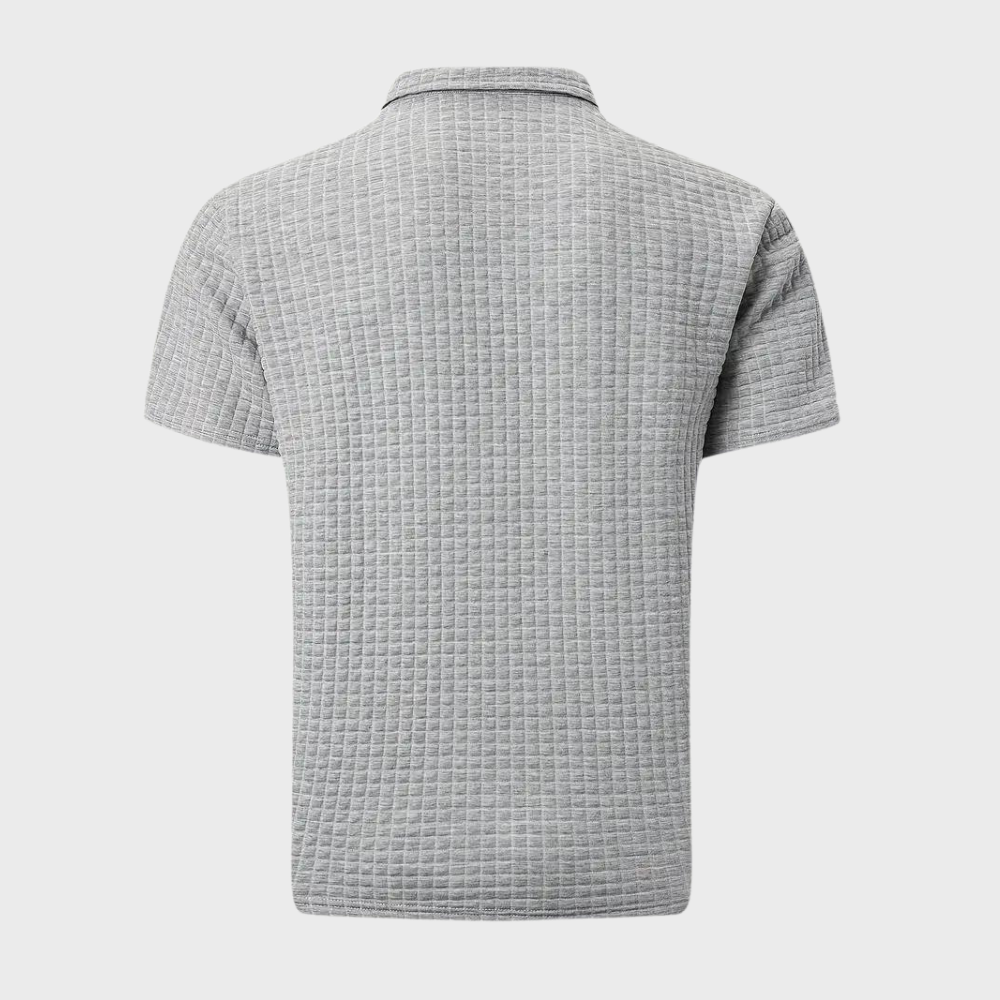 Poloshirt - Heren-T-shirt met knoopsluiting en kraagje voor de zomer-Hallo Susanne