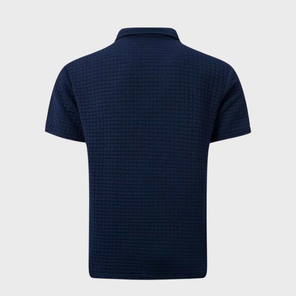 Poloshirt - Heren-T-shirt met knoopsluiting en kraagje voor de zomer-Hallo Susanne