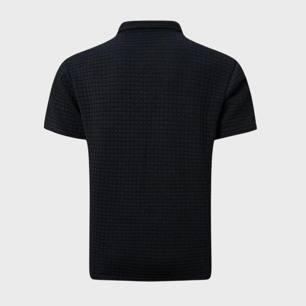Poloshirt - Heren-T-shirt met knoopsluiting en kraagje voor de zomer-Hallo Susanne