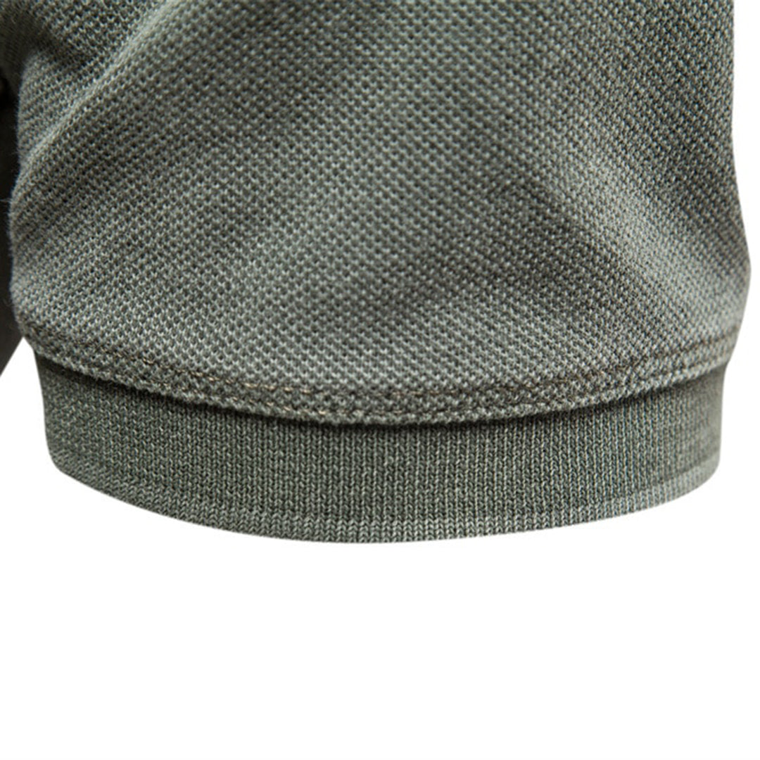 Poloshirt - Kraag - Korte Mouw - T-shirt met Knopenhals - Heren T-shirts-Hallo Susanne