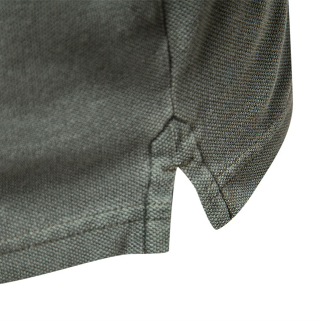 Poloshirt - Kraag - Korte Mouw - T-shirt met Knopenhals - Heren T-shirts-Hallo Susanne