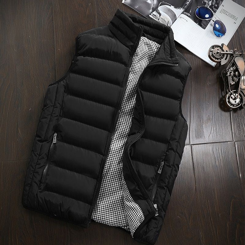 Puffer Vest - Herenrits Bodywarmer Winter Gilet-Hallo Susanne