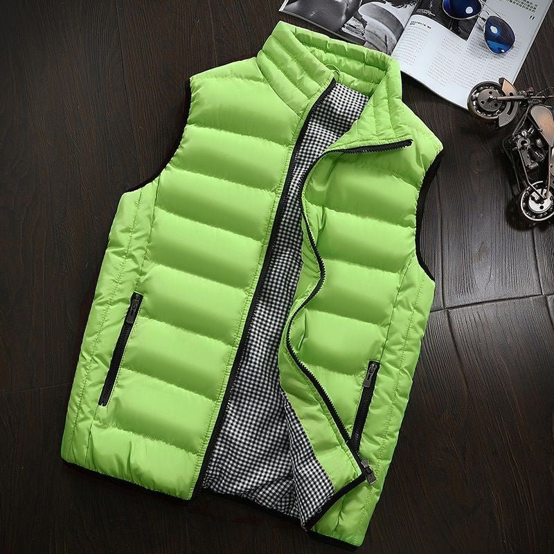 Puffer Vest - Herenrits Bodywarmer Winter Gilet-Hallo Susanne