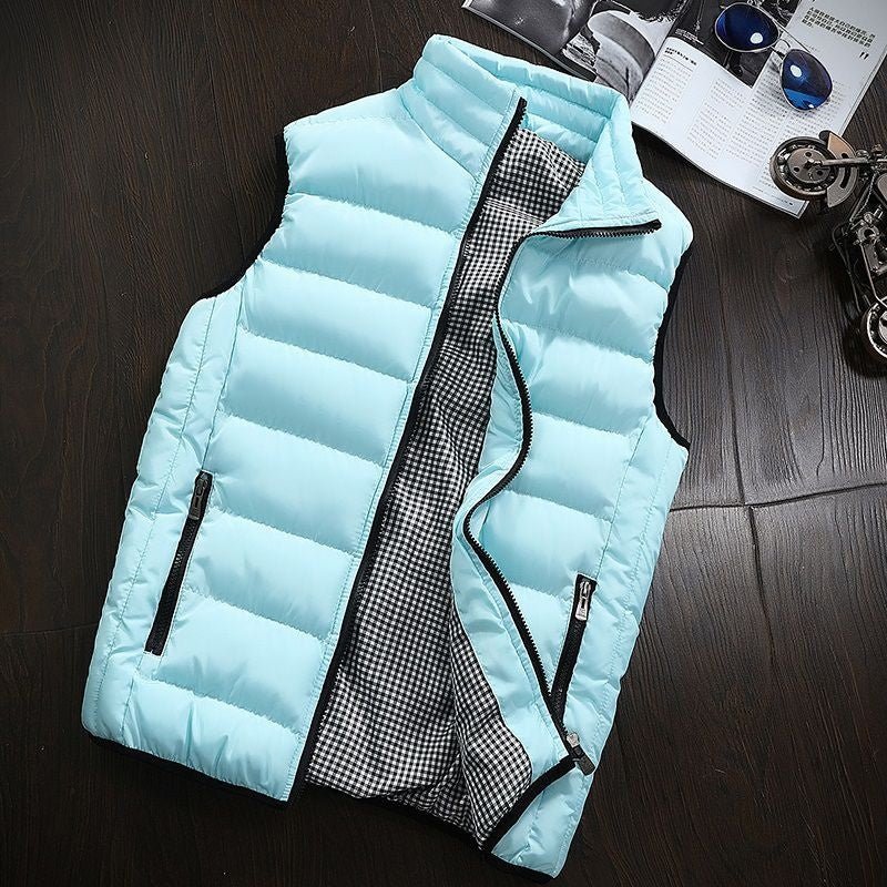 Puffer Vest - Herenrits Bodywarmer Winter Gilet-Hallo Susanne