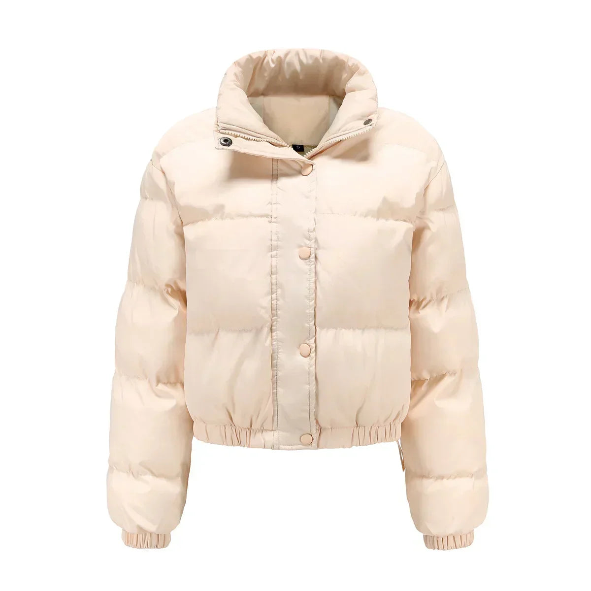 Pufferjas | Kort | Warm | Gewatteerd jack | Winterjas voor vrouwen-Hallo Susanne