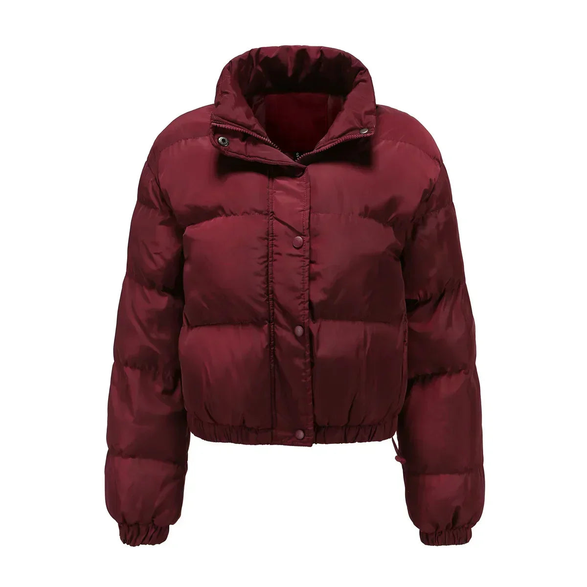 Pufferjas | Kort | Warm | Gewatteerd jack | Winterjas voor vrouwen-Hallo Susanne