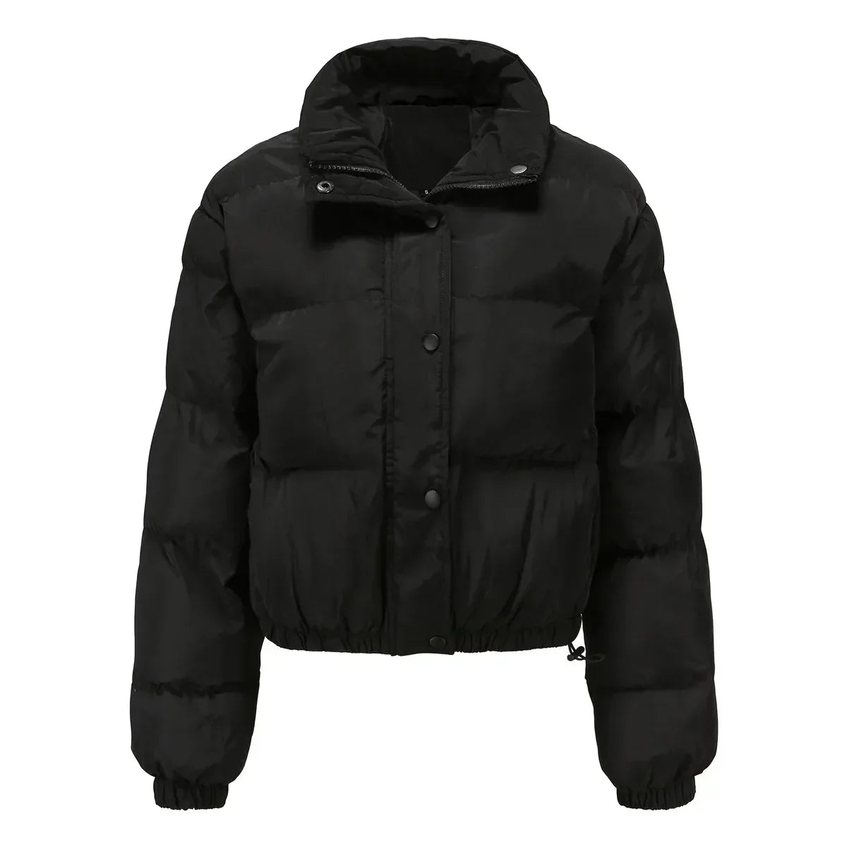 Pufferjas | Kort | Warm | Gewatteerd jack | Winterjas voor vrouwen-Hallo Susanne