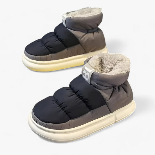 Pufferschoenen - Slip-On - Met fleece gevoerd - Sneeuwlaarzen - Winterschoenen-Hallo Susanne