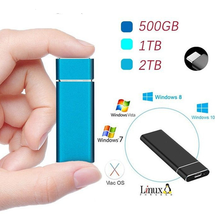 SSD | 2TB | USB C | Externe Solid State Drive | Externe Harde Schijf-Hallo Susanne