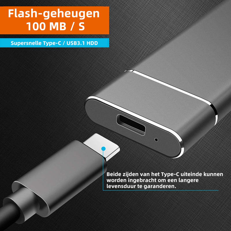 SSD | 2TB | USB C | Externe Solid State Drive | Externe Harde Schijf-Hallo Susanne