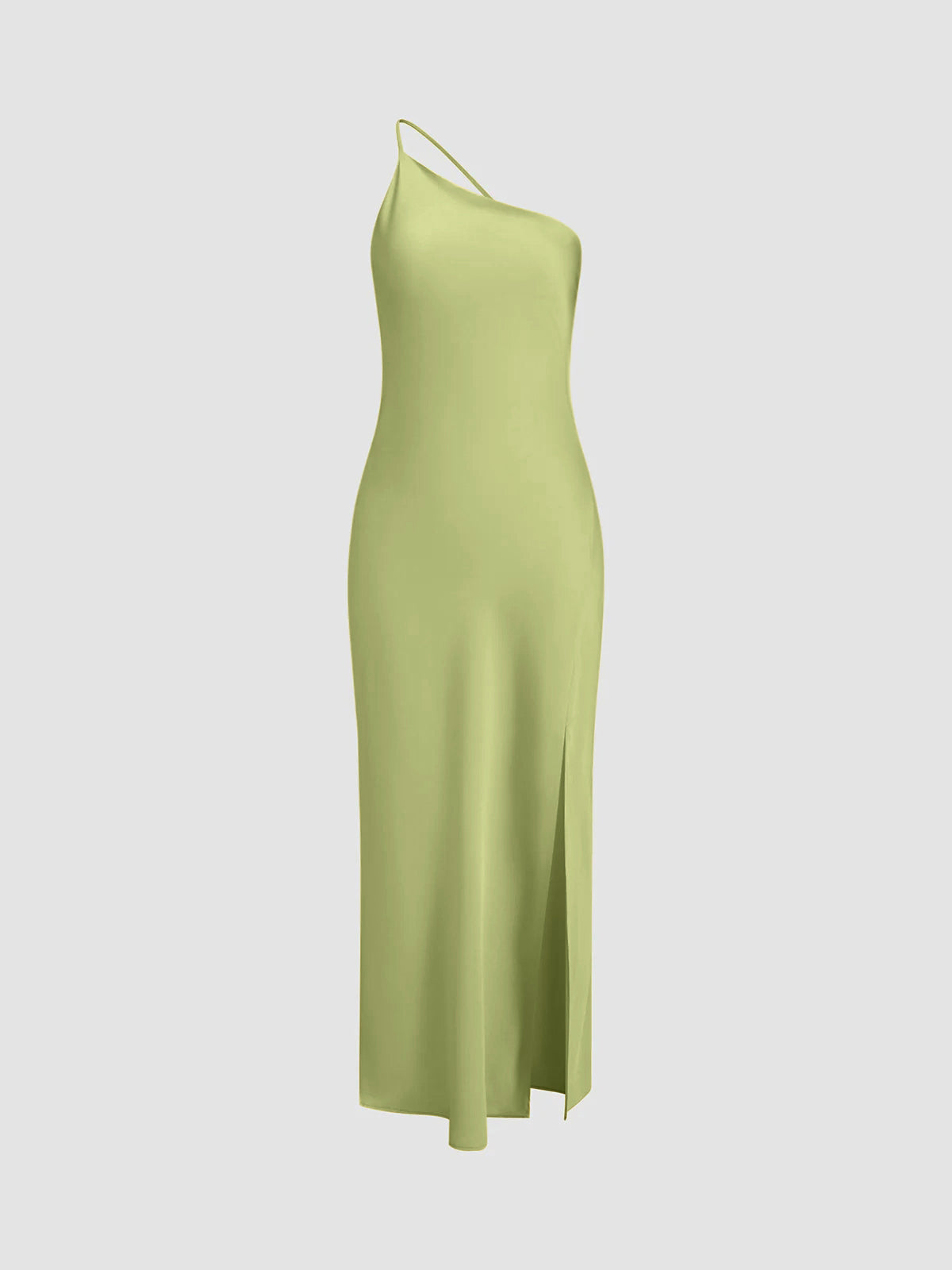 Satijnen jurk | Maxi | Split | Rugloze jurk | Zomerjurk-Hallo Susanne