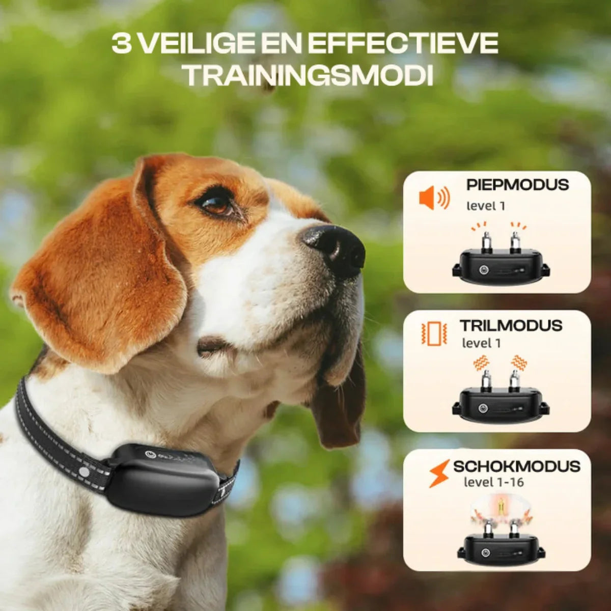 Schokhalsband voor honden | Vibrerend | Afstandsbediening | Elektrische Halsband voor Honden | Halsband voor Hondentraining-Hallo Susanne