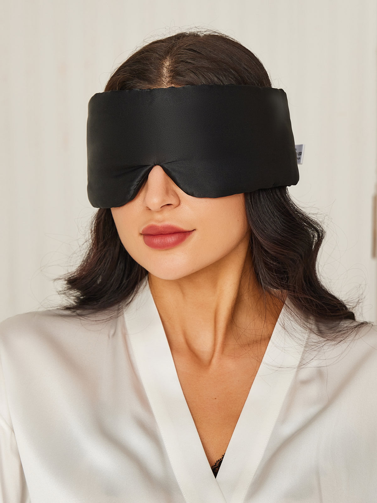 Slaapblinddoek - Verstelbaar zijden oogmasker voor vrouwen om te slapen-Hallo Susanne