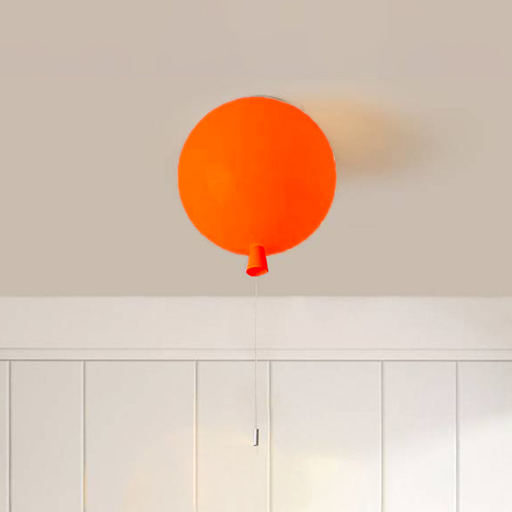 Slaapkamerplafondlamp - Kleurrijke ballonplafondlamp met trekschakelaar-Hallo Susanne
