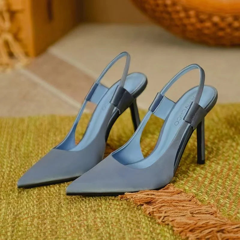 Slingback-hakken - Puntige neus - Hoge hak - Slingback-pumps - Dameshakken-Hallo Susanne
