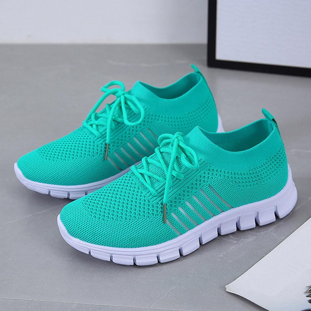 Slip-On Sneakers - Ademend- Orthopedisch - Mesh Sneakers - Damestrainers-Hallo Susanne