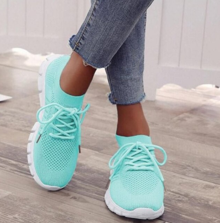 Slip-On Sneakers | Orthopedisch | Wandelen | Mesh Sneakers | Damestrainers-Hallo Susanne