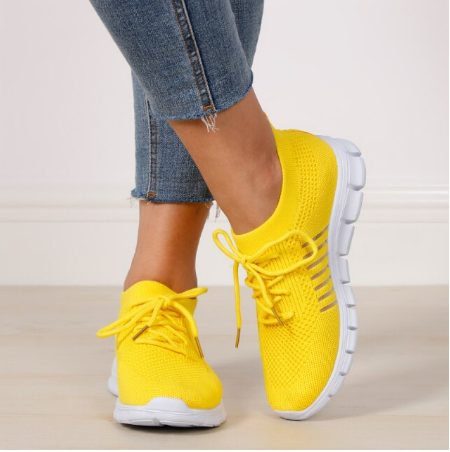 Slip-On Sneakers | Orthopedisch | Wandelen | Mesh Sneakers | Damestrainers-Hallo Susanne