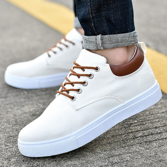 Slip-on Sneakers - Canvas Vrijetijdssneakers voor heren-Hallo Susanne