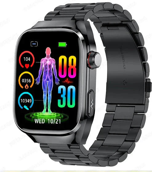 Smartwatch | Hartslagmeter | Stappenteller | Fitnesshorloge | Fitnesstracker-Hallo Susanne