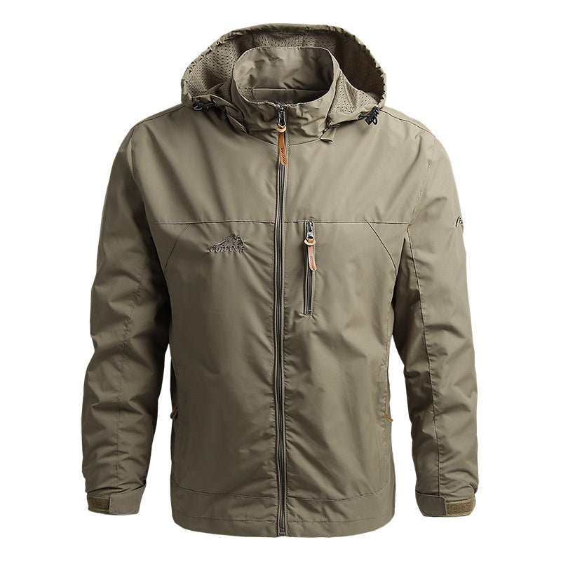 Softshell Jas - Waterdichte outdoor winddichte jas voor heren-Hallo Susanne