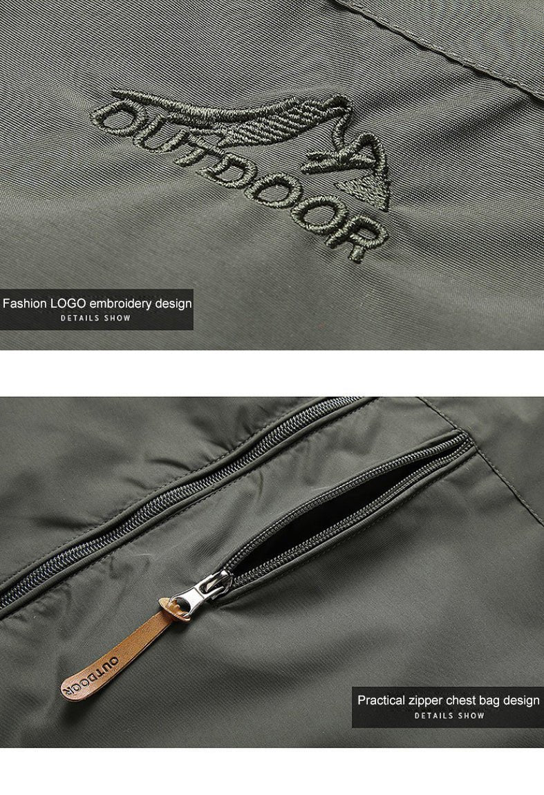 Softshell Jas - Waterdichte outdoor winddichte jas voor heren-Hallo Susanne