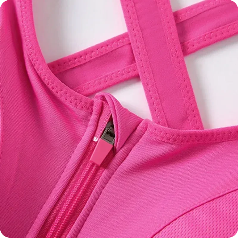 Sportbeha | Front Fastening | Verstelbaar | Front Zip Sportbeha | Sportbeha-Hallo Susanne