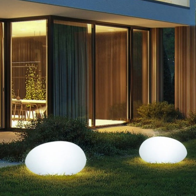 Stenen Lamp - Oplaadbare USB Buiten Patio Tuinverlichting-Hallo Susanne