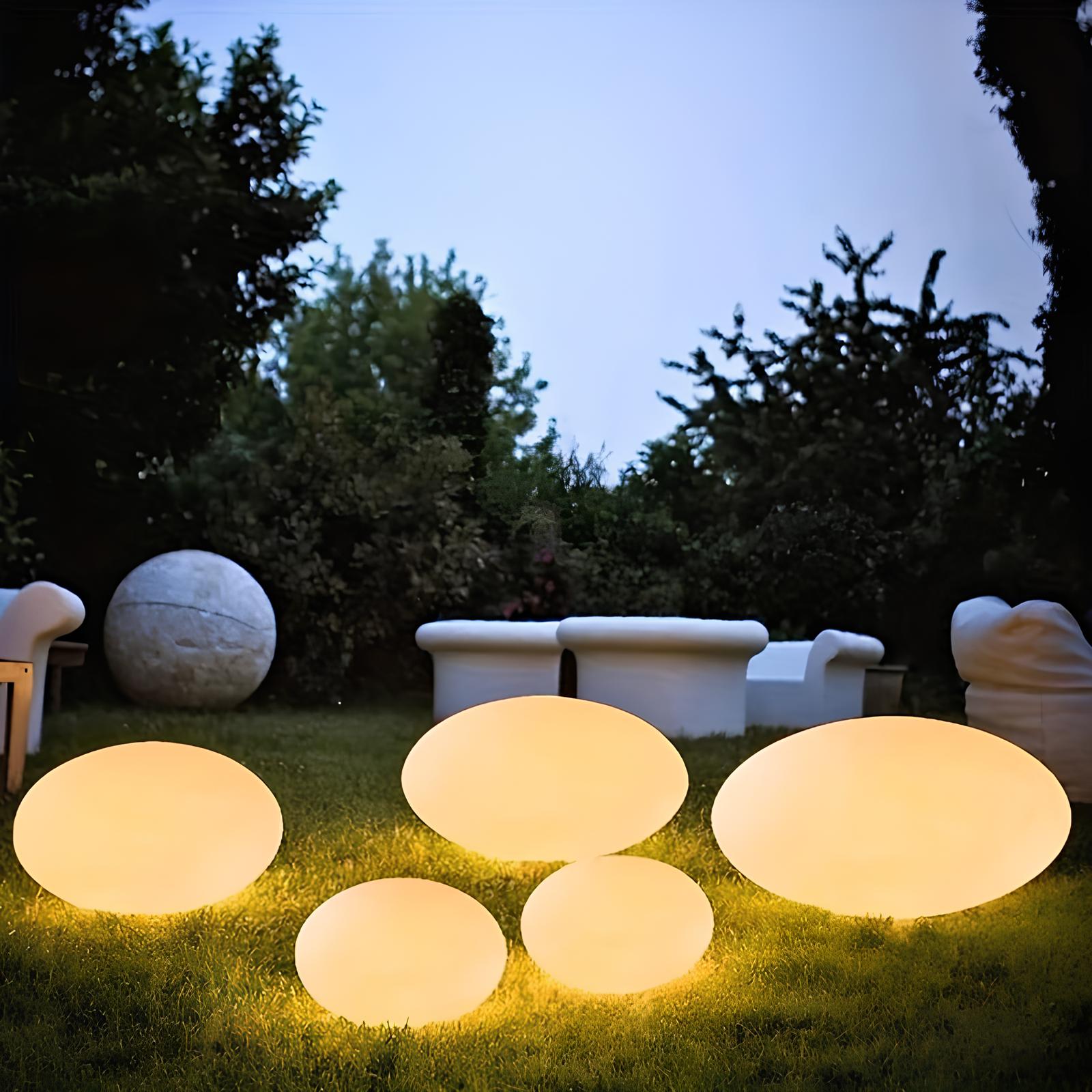 Stenen Lamp - Oplaadbare USB Buiten Patio Tuinverlichting-Hallo Susanne