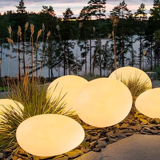 Stenen Lamp - Oplaadbare USB Buiten Patio Tuinverlichting-Hallo Susanne