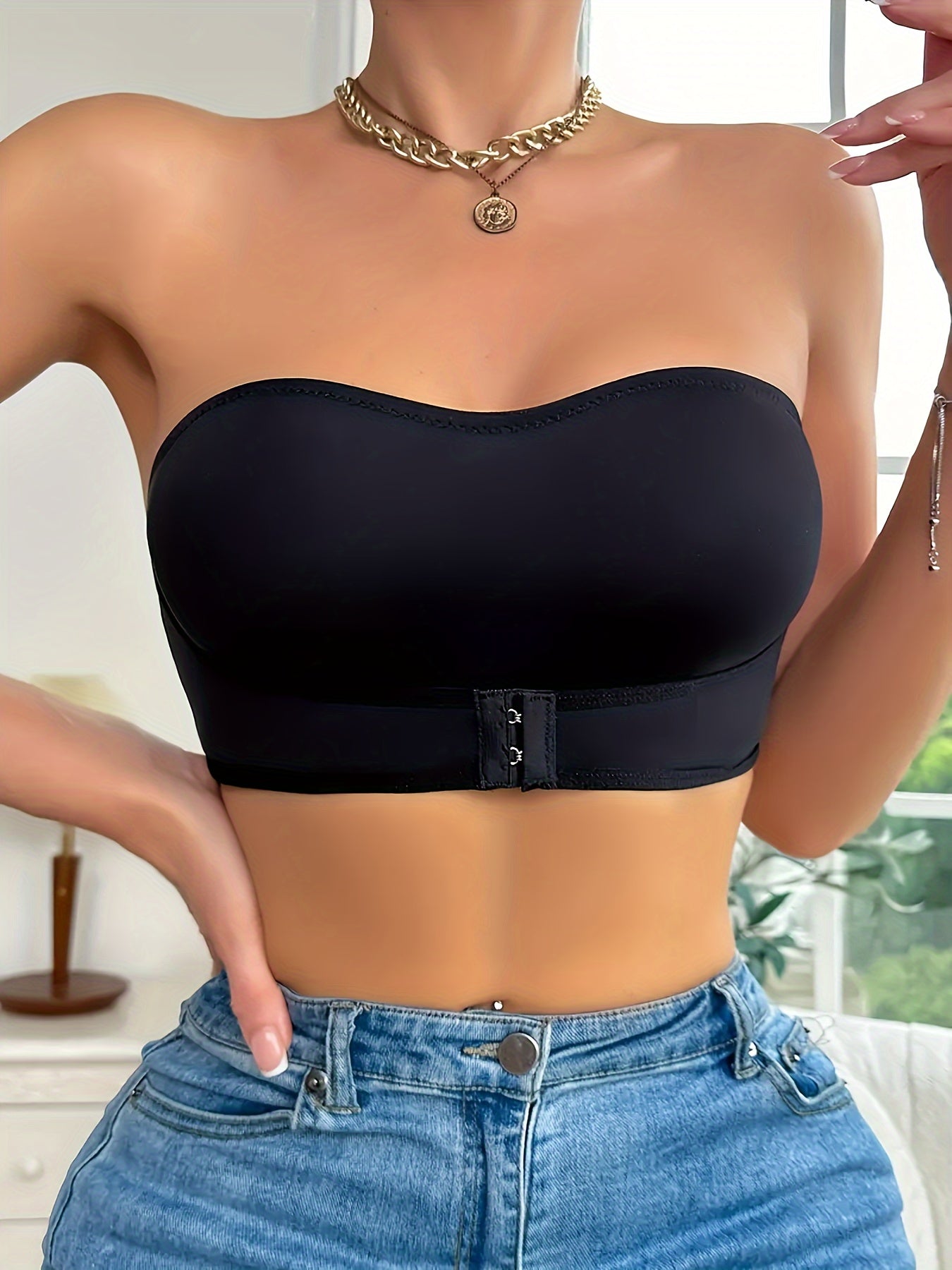 Strapless Beha | Niet Gevuld | Frontsluiting | Bandeau Beha | Frontsluiting Beha-Hallo Susanne