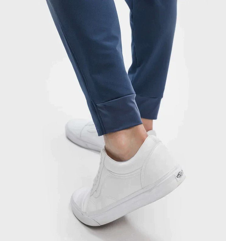 Stretch Broek - Heren Casual Elastische Taille Skinny Broek-Hallo Susanne