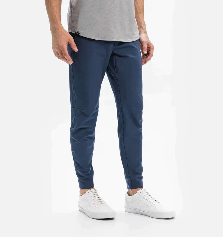 Stretch Broek - Heren Casual Elastische Taille Skinny Broek-Hallo Susanne