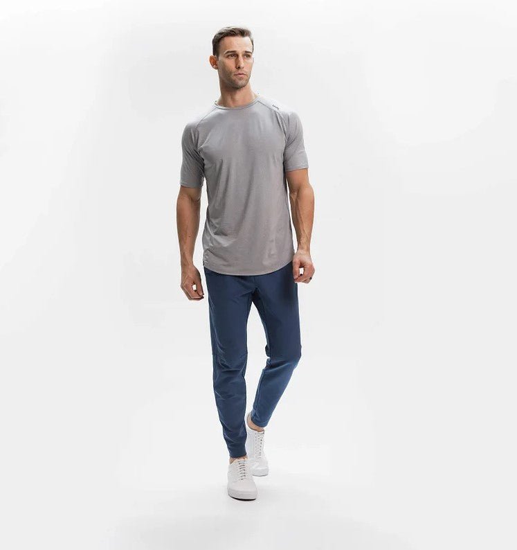 Stretch Broek - Heren Casual Elastische Taille Skinny Broek-Hallo Susanne
