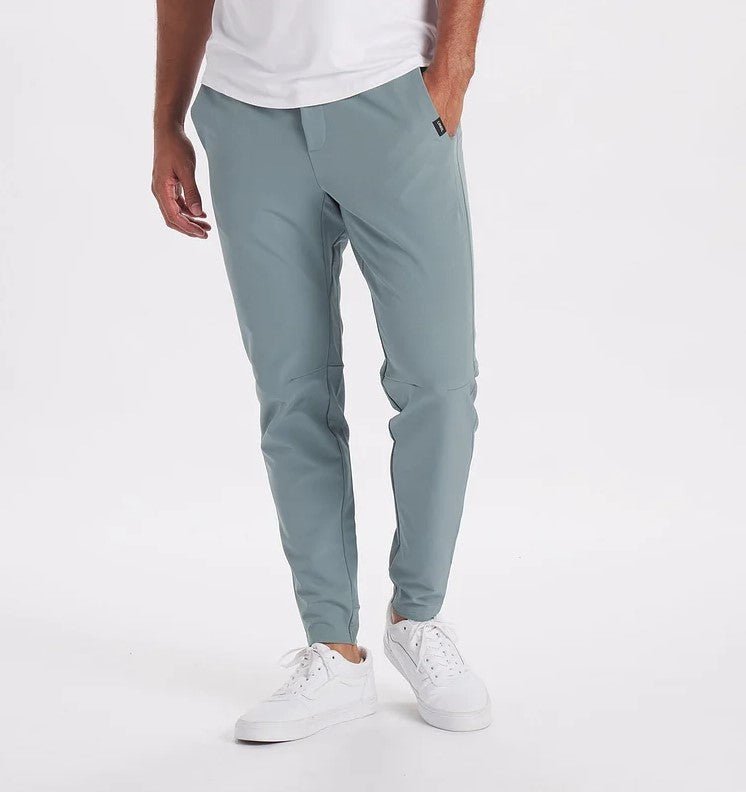 Stretch Broek - Heren Casual Elastische Taille Skinny Broek-Hallo Susanne