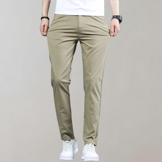Stretch Broek | Skinny | Elastische Taille | Chino Broek | Herenbroek-Hallo Susanne