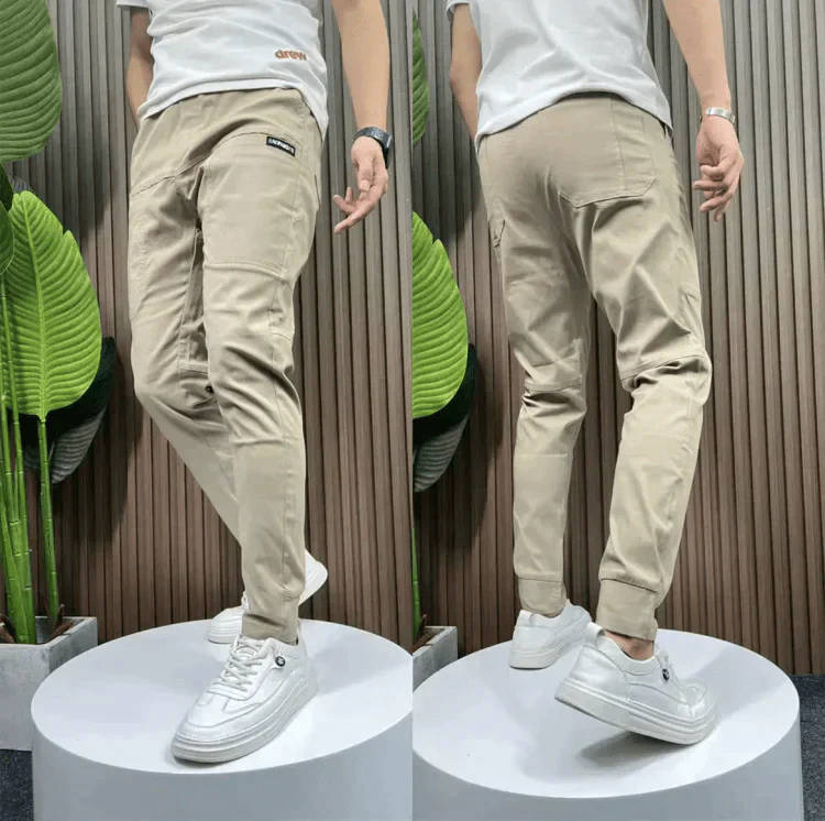 Stretchbroek | Comfortabel | Vrijetijdskleding | Slim fit joggingbroek | Herenbroek-Hallo Susanne