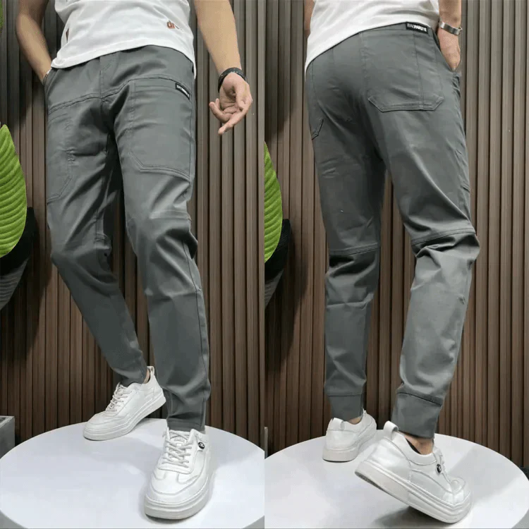 Stretchbroek | Comfortabel | Vrijetijdskleding | Slim fit joggingbroek | Herenbroek-Hallo Susanne