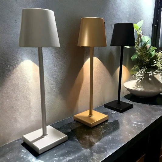 Tafellamp | Minimalistisch | Snoerloos | Sfeerlicht | Draadloze Tafellamp-Hallo Susanne