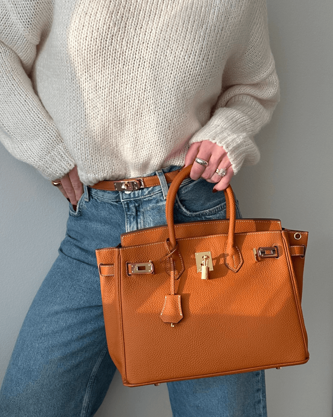 Tote Bag - Leer - Mode - Handtas - Damestassen-Hallo Susanne