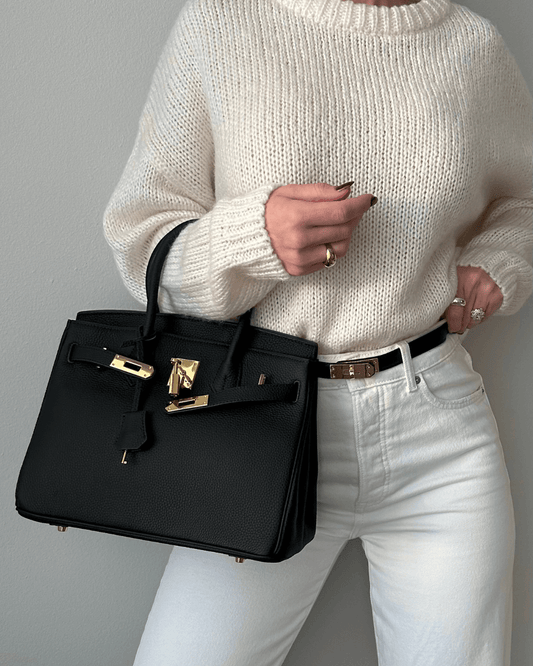 Tote Bag - Leer - Mode - Handtas - Damestassen-Hallo Susanne