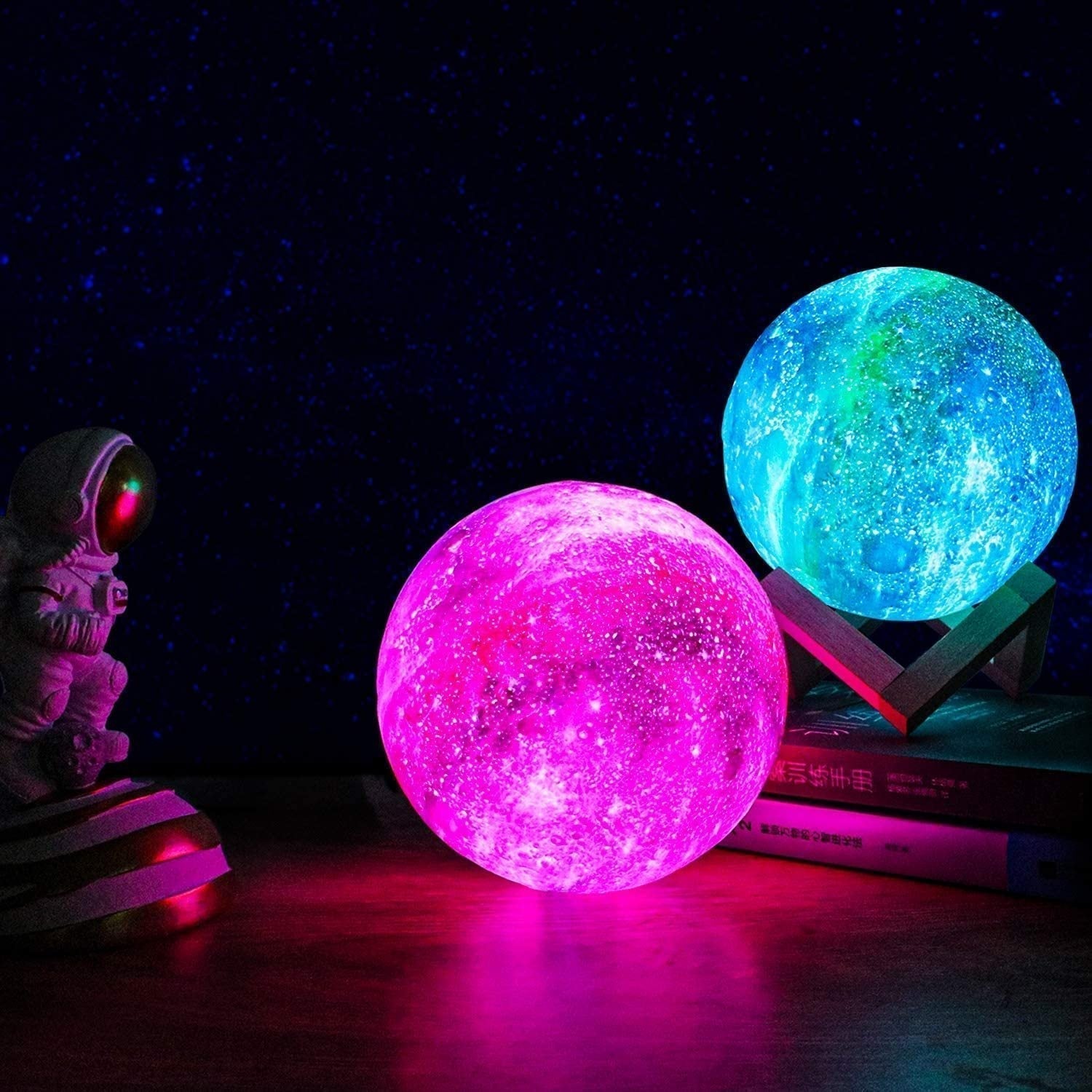 Universum Lamp - Oplaadbare LED-bedlamp voor nachtkastje-Hallo Susanne