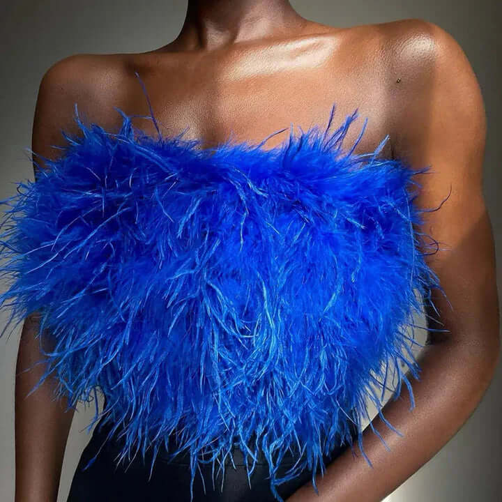 Veren Top - Bandeau - Feest - Strapless Top - Gewas Top-Hallo Susanne