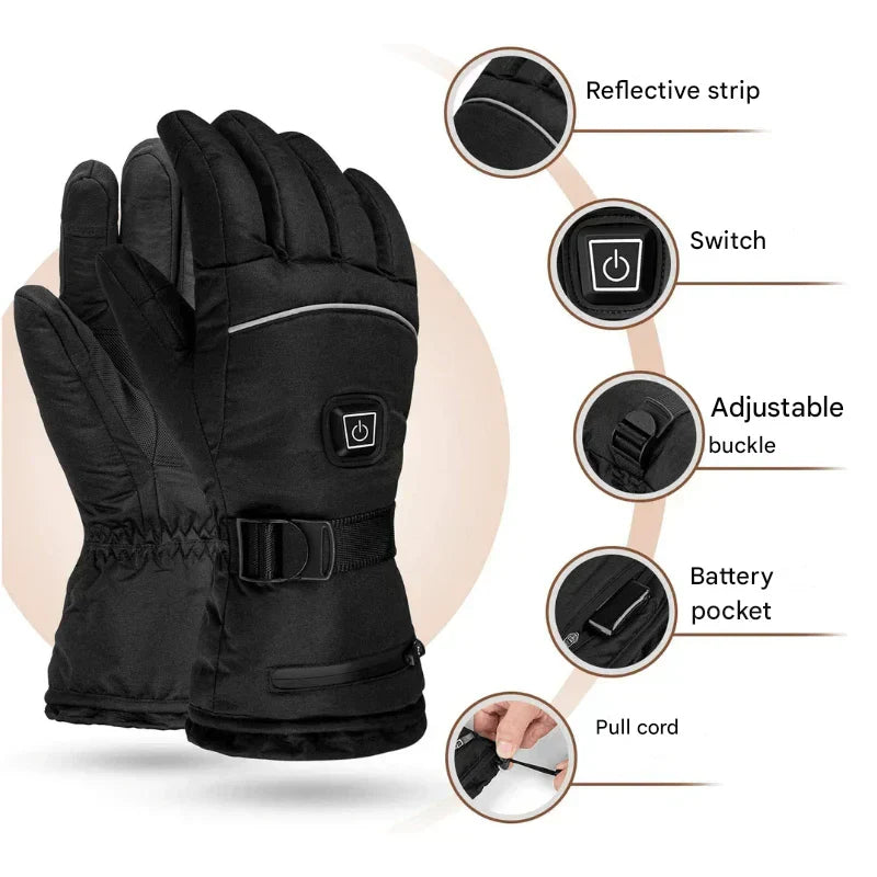 Verwarmde Handschoenen - Verwarmend - Thermisch - Skihandschoenen - Winterhandschoenen-Hallo Susanne